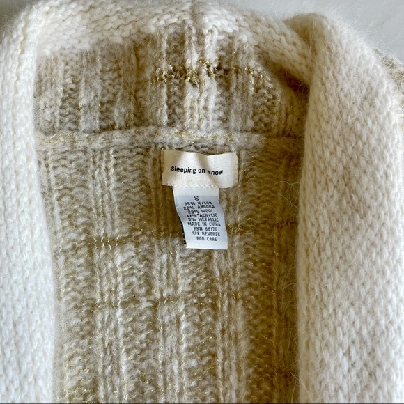 Anthropologie Sleeping on Snow Utopia Shrug Sz S - Picture 5 of 8